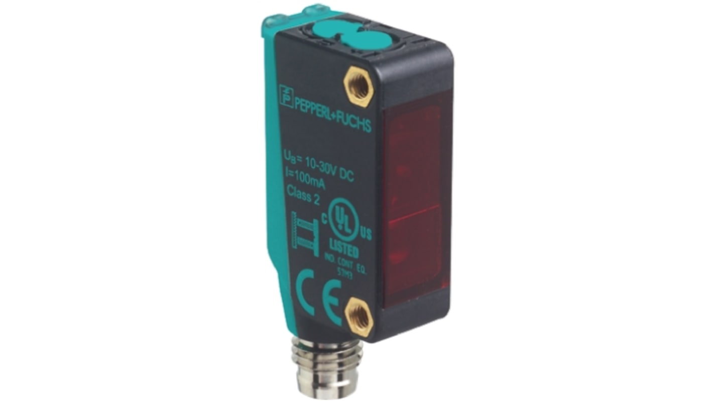 Rs-Online Sensore fotoelettrico Rettangolare Pepperl + Fuchs a fascio diretto rilevamento 10 m uscita PNP
