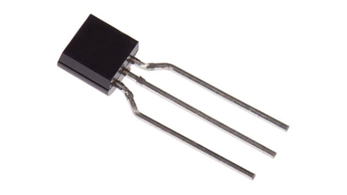 STMicroelectronics L78L05ABZ-TR, 1 Linear Voltage, Voltage Regulator 100mA, 5 V 3-Pin, TO-92