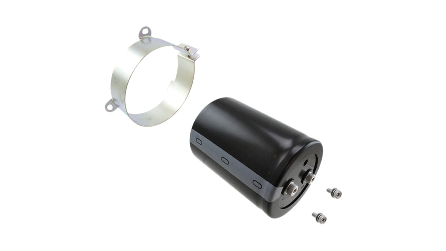 Nichicon 螺钉铝电解电容, 1500μF, 400V 直流, 51 (Dia.) x 75mm, 最高+85°C, LNY系列