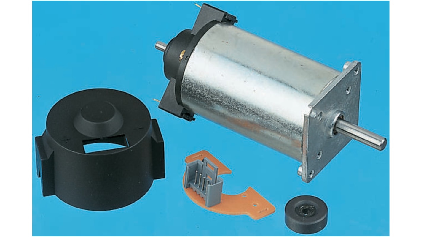 Crouzet Brushed DC Motor, 16 W, 48 V dc, 75 Ncm, 3040 rpm, 6mm Shaft Diameter