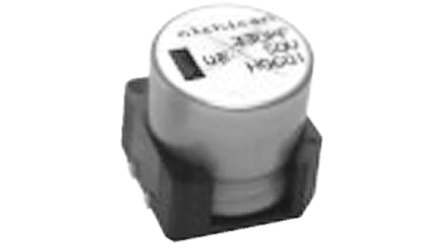 Condensador electrolítico Nichicon serie UE, 330μF, ±20%, 25V dc, mont. SMD, 12.5 (Dia.) x 13.5mm