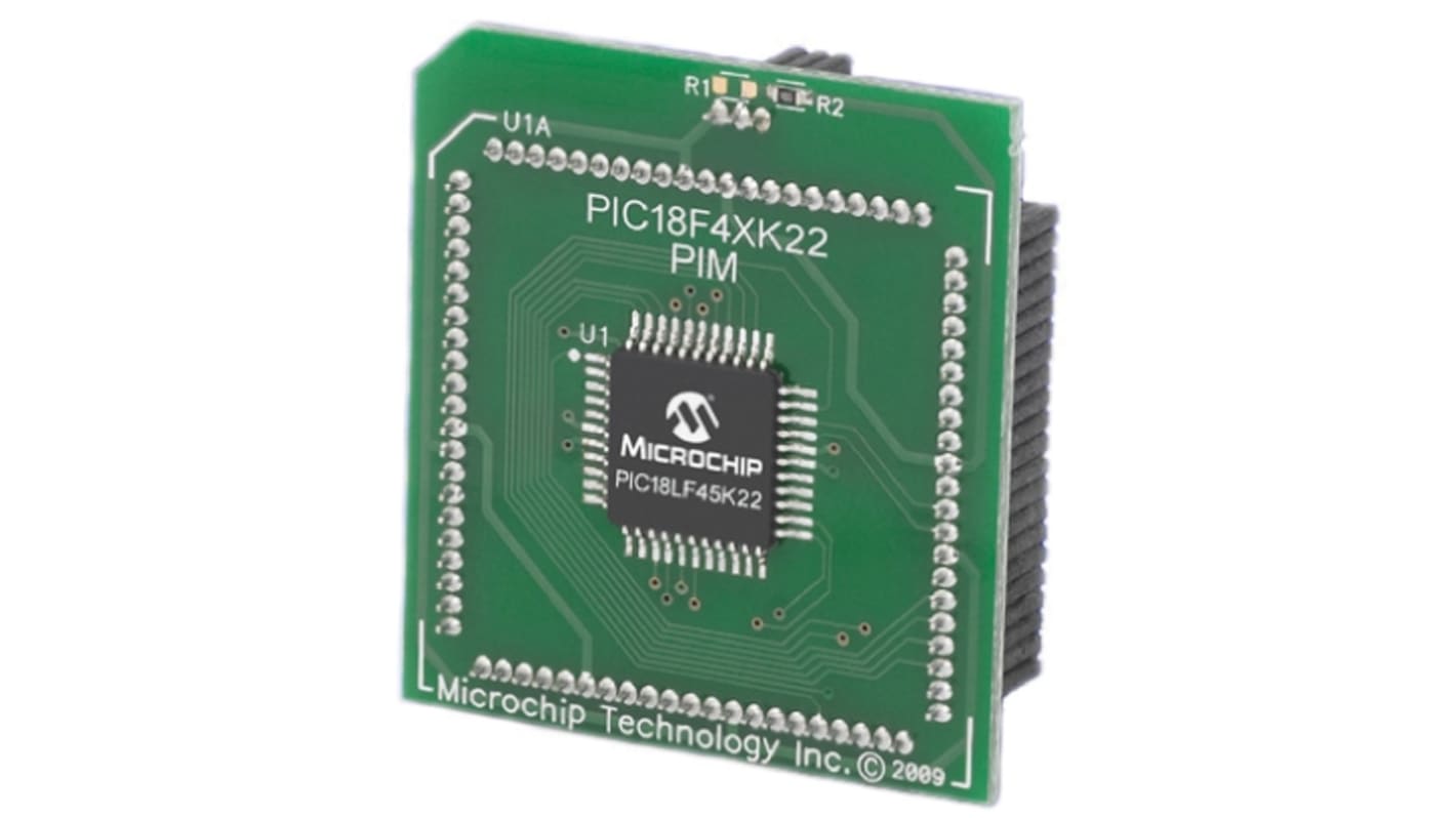 Microchip マイクロコントローラ開発キット, モジュール, PIC18LF45K22 PIM, MCU, MA160014