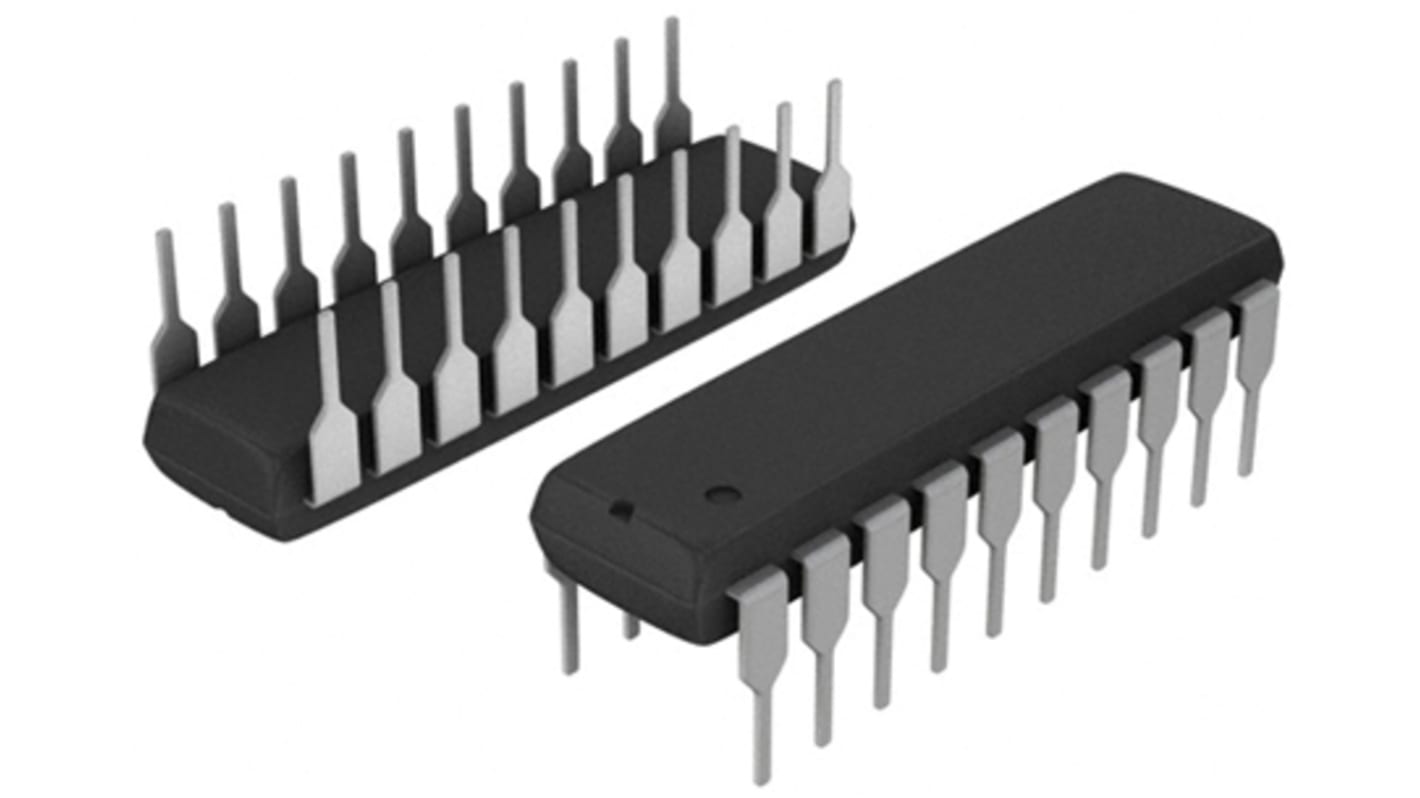 Microchip マイコン, PIC, 32MHz, 4 kwords, フラッシュ, 20-Pin PDIP