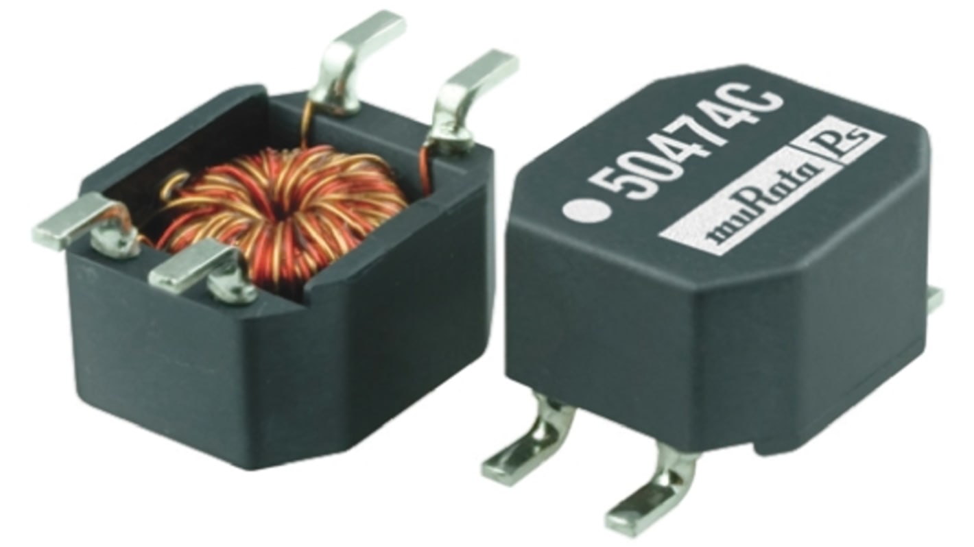 Murata, 5000 Wire-wound SMD Inductor 470 μH -30 → +50% Wire-Wound 700mA Idc