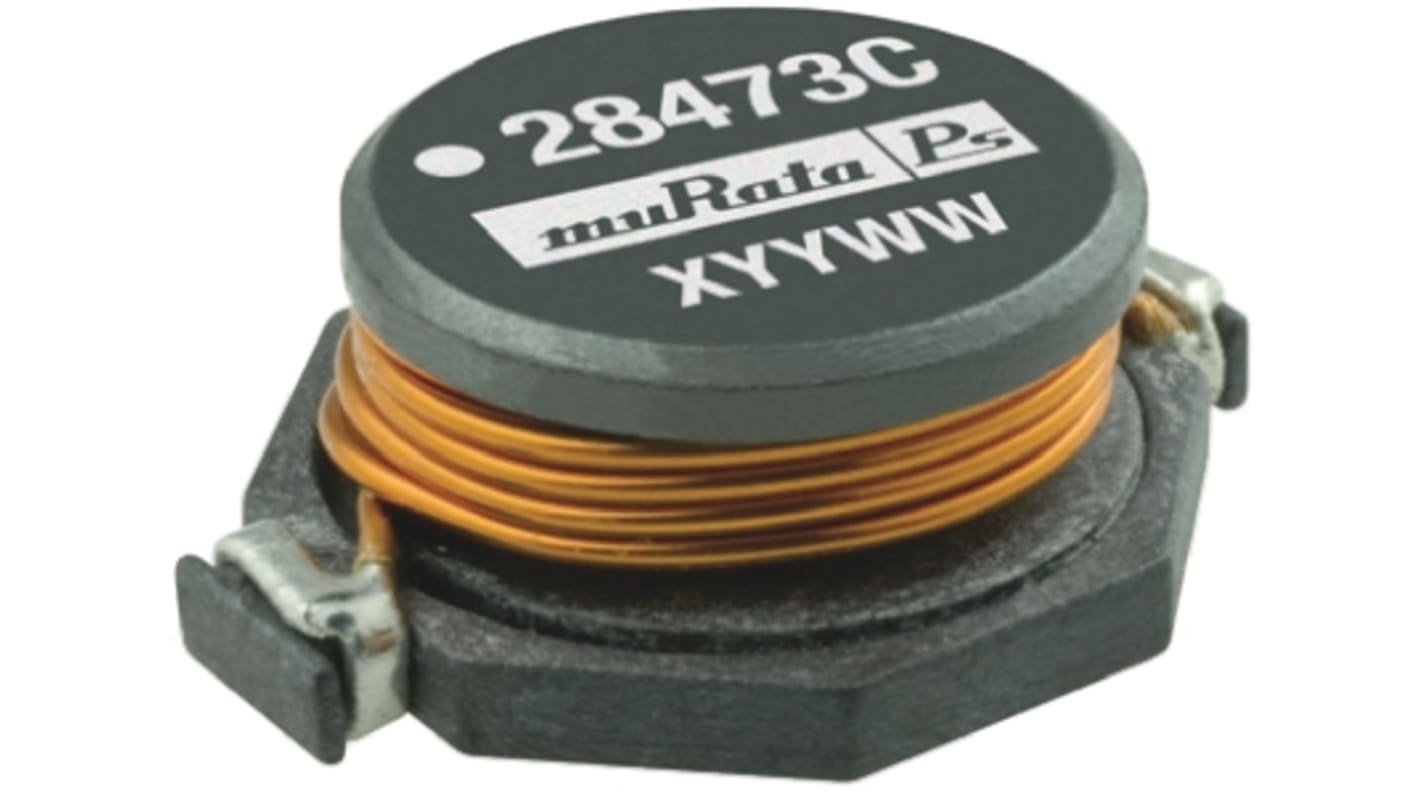 Murata, 2800 Wire-wound SMD Inductor 1 μH Wire-Wound 15.5A Idc Q:45.6