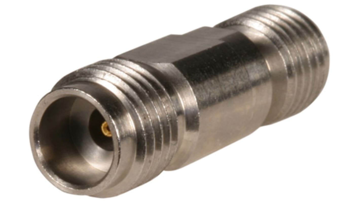 Huber+Suhner Straight 50Ω RF Adapter PC2.4 Socket to SK Socket 40GHz