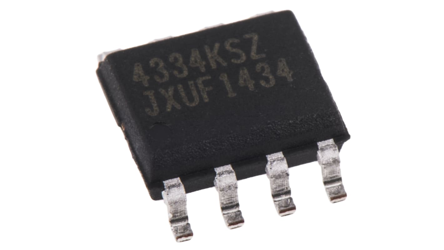 Cirrus Logic CS4334-KSZ hang DAC 2x, 24 bit-, 96ksps ±5%FSR, Soros, 8-tüskés SOIC