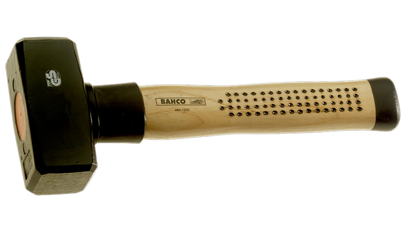 Bahco Hammer, Fäustel Hickory-Holz-Stiel 2kg