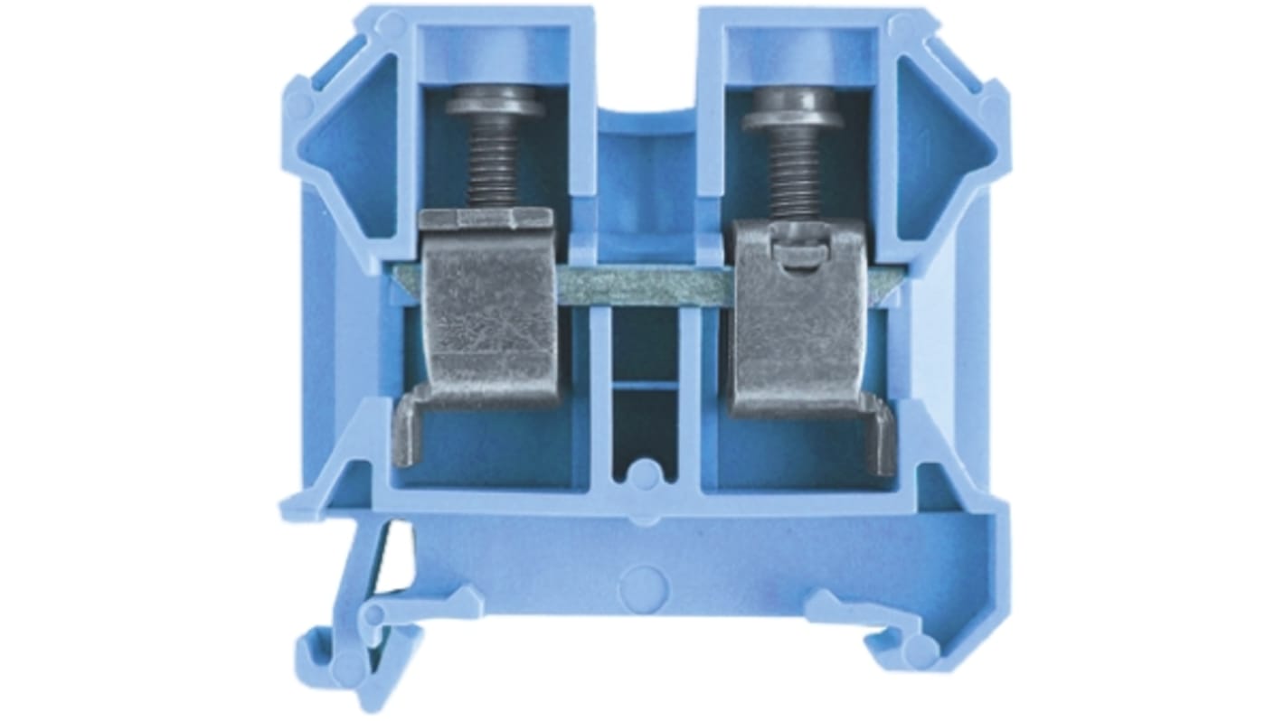 Weidmuller 0380680000 SAK Series Blue, 16mm², Single-Level, Screw Termination