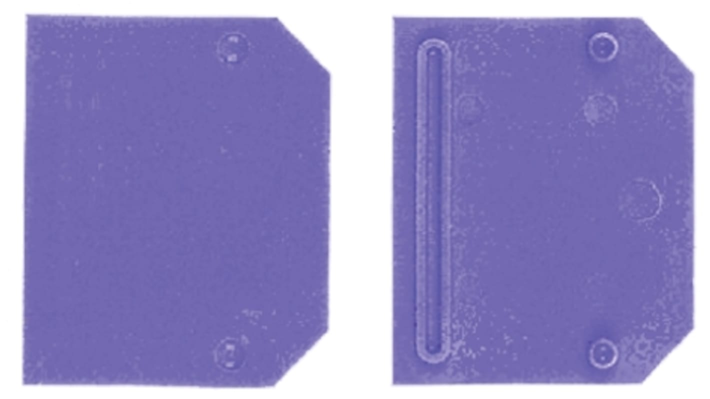 Weidmuller TW Series End Cover for Use with DIN Rail Terminal Blocks, ATEX