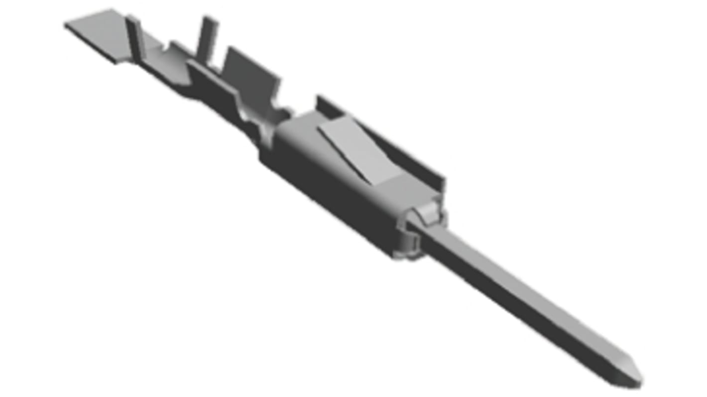 TE Connectivity Micro Quadlock System Series Male Crimp Terminal