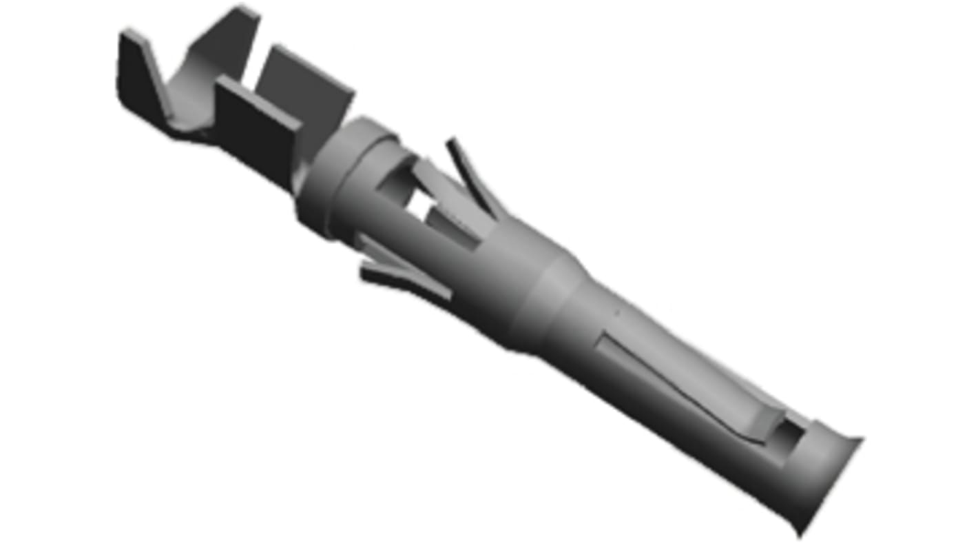 TE Connectivity Type VI Series Female Crimp Terminal Contact, 22AWG Min, 18AWG Max