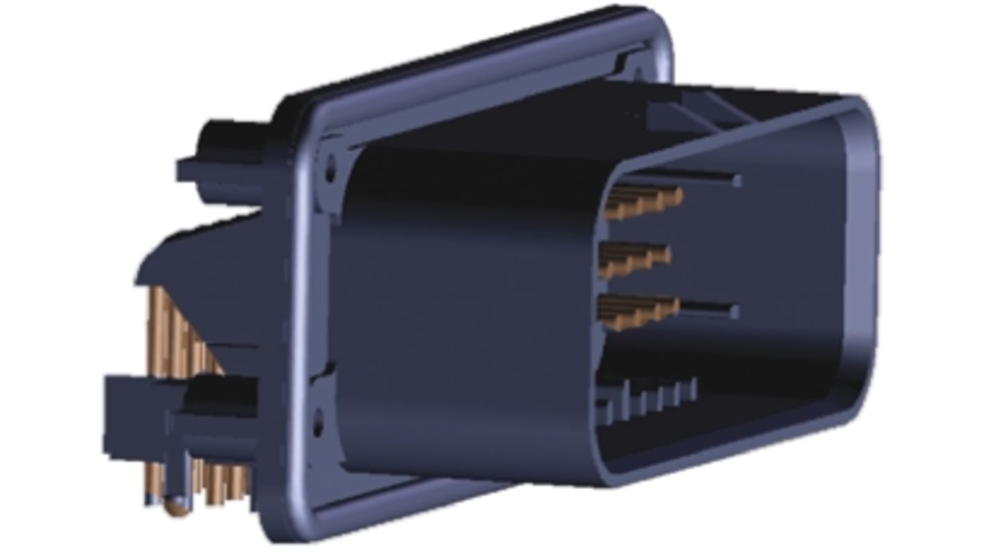 TE Connectivity, AMPSEAL, 23-Polet, 3 Rækker, Lodde, Hulmontering