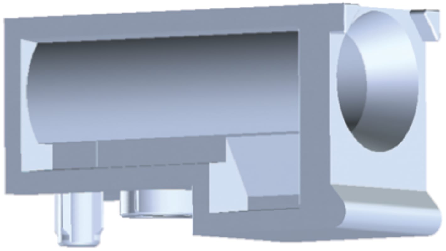 Conector hembra guía TE Connectivity para uso con Conectores MULTIGIG RT, RT 2 y RT 2R