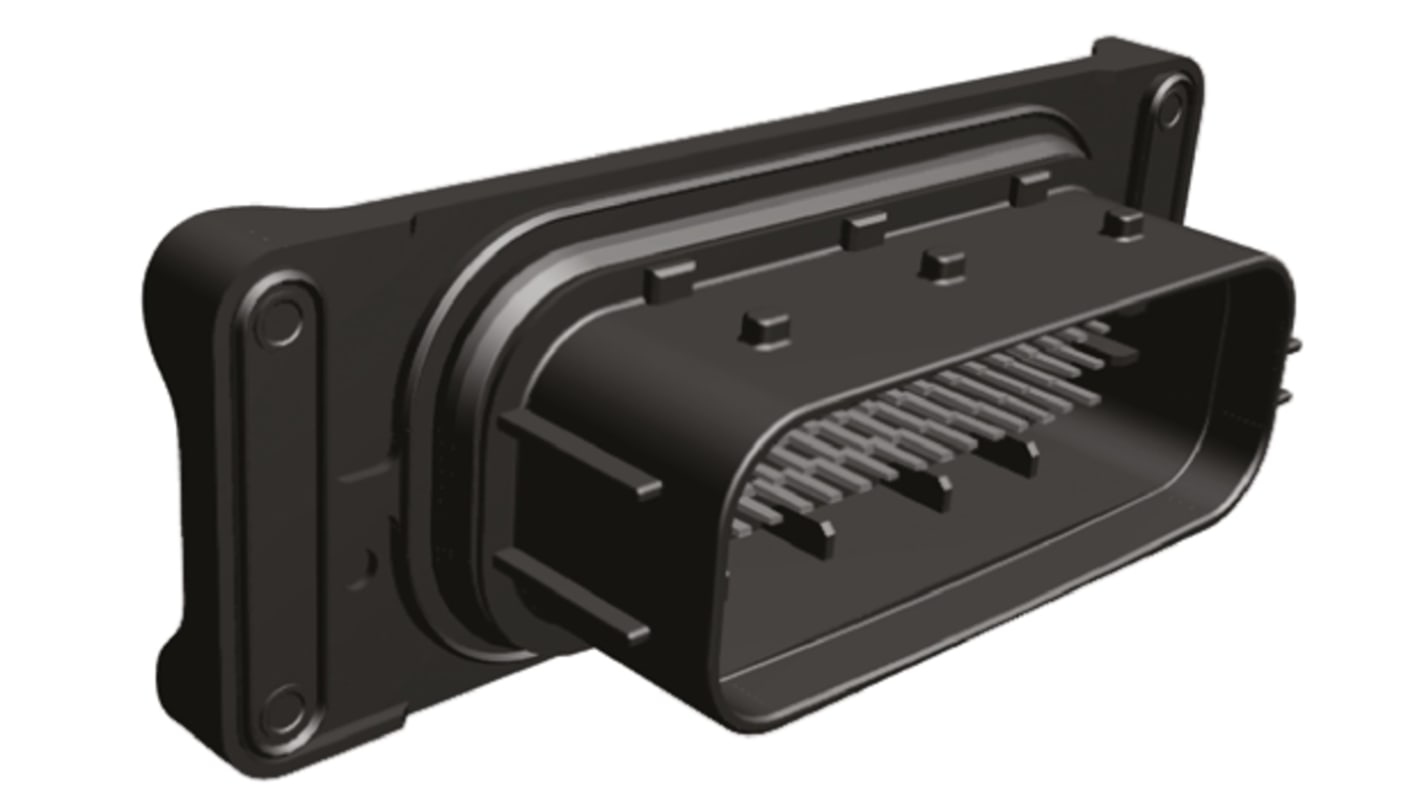 Connettore automotive TE Connectivity, Maschio, 62 vie, Montaggio con foro passante