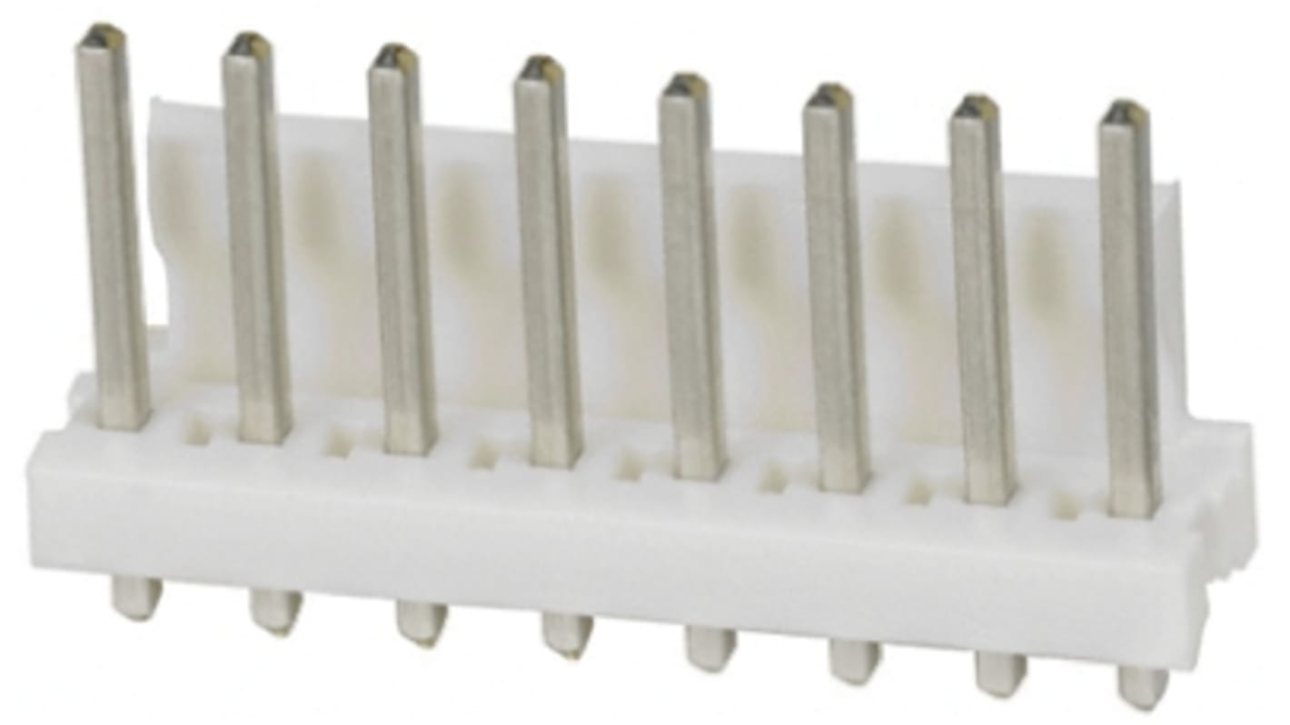 TE Connectivity MTA-156 Series Straight Through Hole Pin Header, 14 Contact(s), 3.96mm Pitch, 1 Row(s), Unshrouded