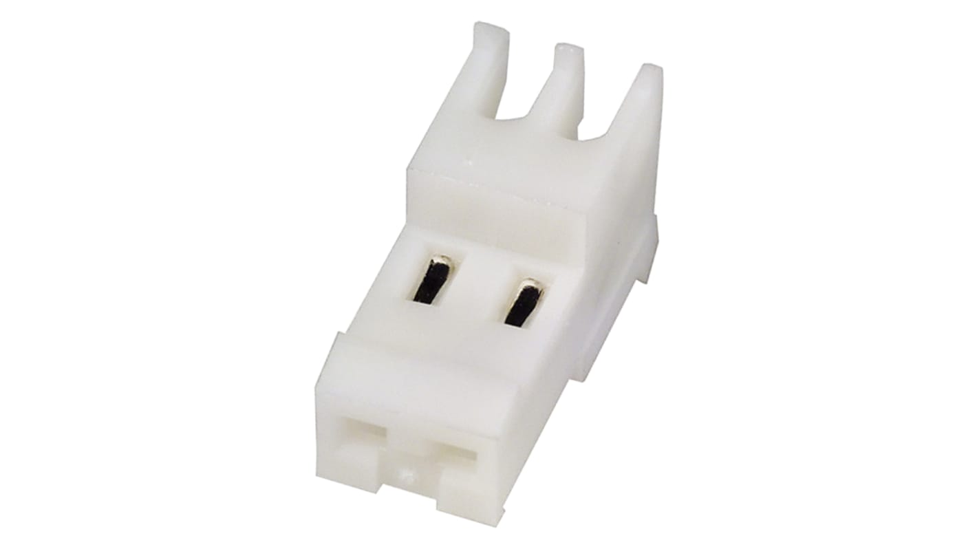 Conector IDC hembra TE Connectivity serie MTA-100 de 2 vías, paso 2.54mm, 1 fila, Montaje de Cable