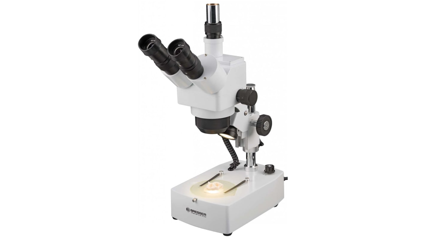Bresser 58-04000 Trinocular Microscope, 10 → 160X Magnification