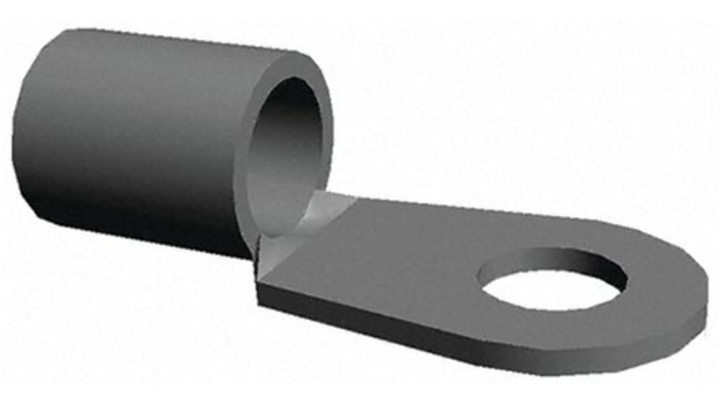 TE Connectivity, SOLISTRAND Uninsulated Ring Terminal, M4 Stud Size, 4mm² to 6mm² Wire Size