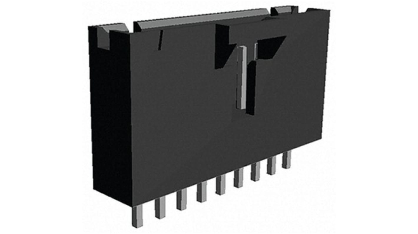 Wtyk PCB 9-pinowe raster: 2.54mm -rzędowe TE Connectivity Przewlekany 3.0A