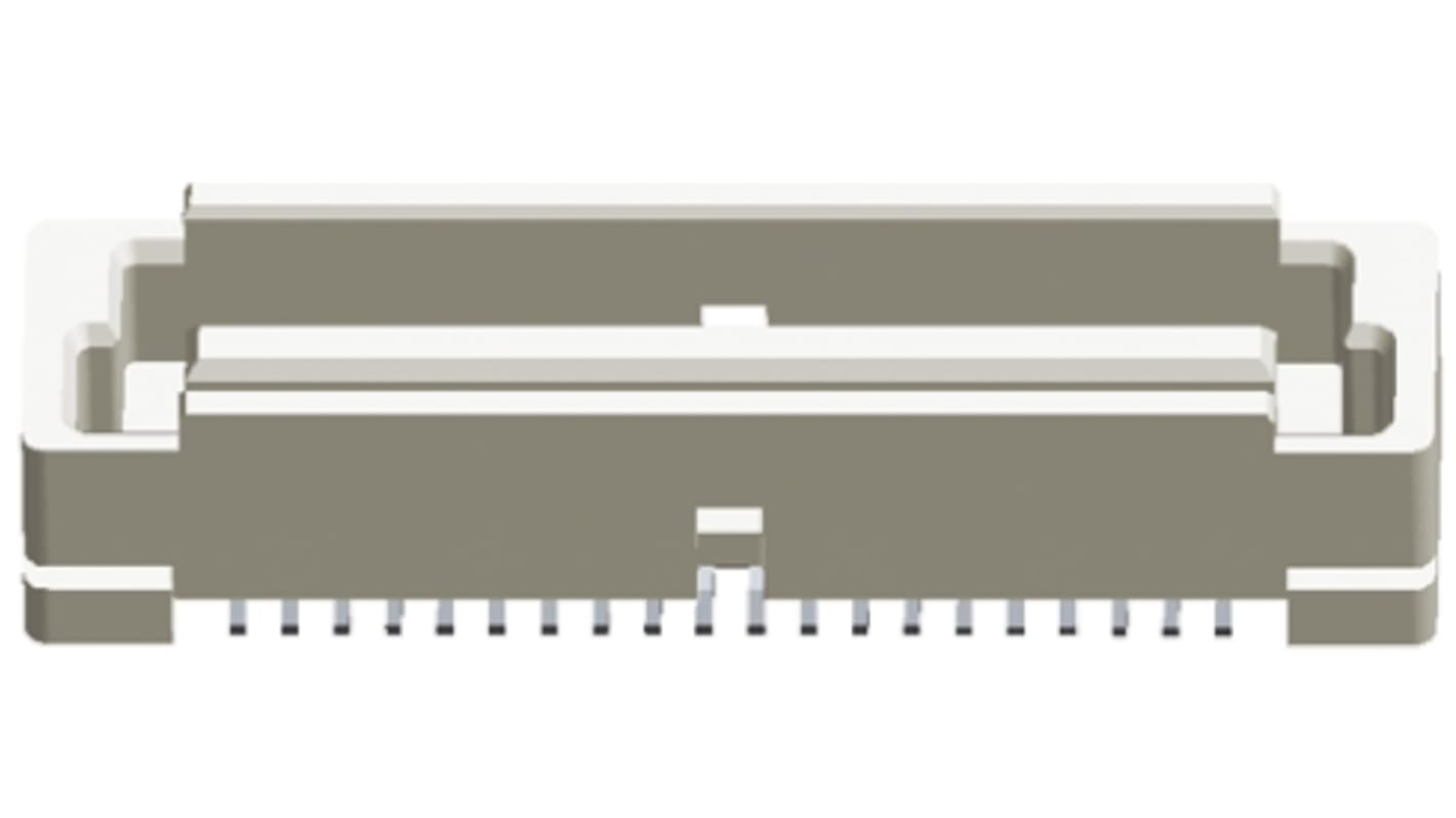 TE Connectivity 基板接続用ピンヘッダ, 40極, 0.8mm, 表面実装