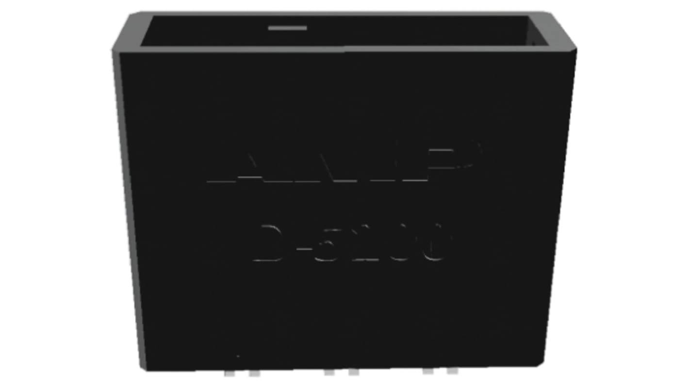 TE Connectivity Dynamic 5000 Series Straight Through Hole PCB Header, 2 Contact(s), 10.16mm Pitch, 1 Row(s), Shrouded