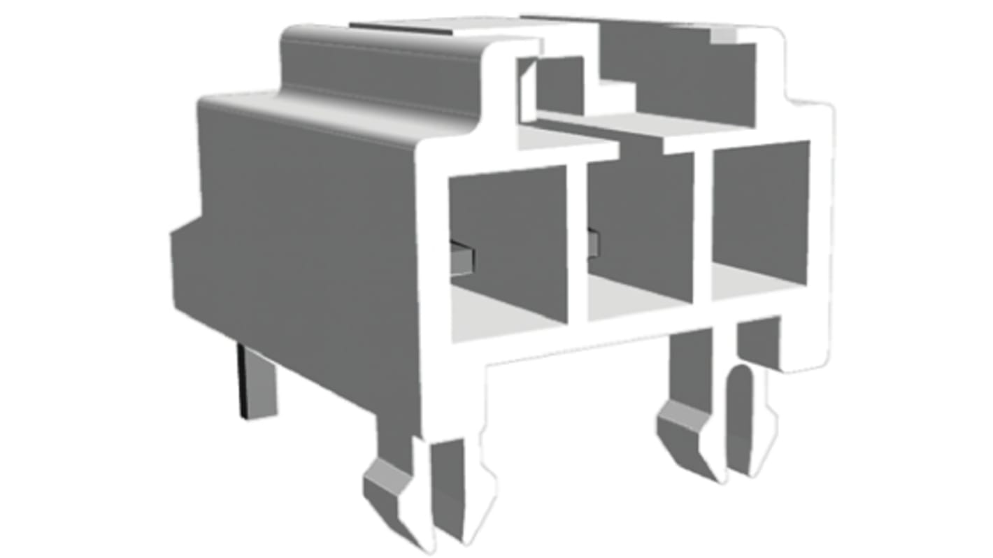 Wtyk PCB 2-pinowe raster: 3.96mm -rzędowe TE Connectivity Przewlekany 12.0A 600.0 V.