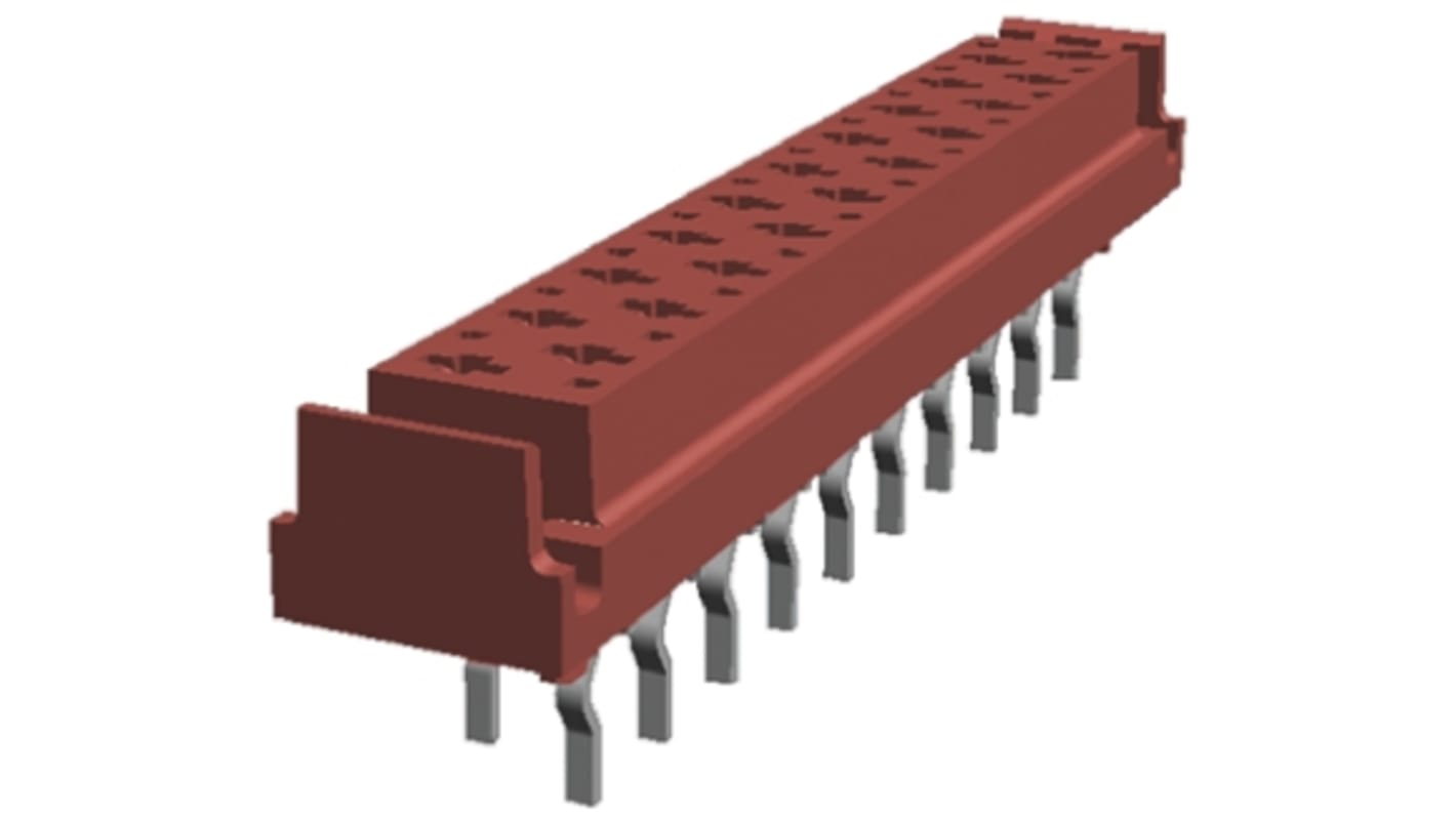 Gniazdo PCB 20 -pinowe 2 -rzędowe raster: 2.54mm Żeńskie na płytkę Proste Przewlekany