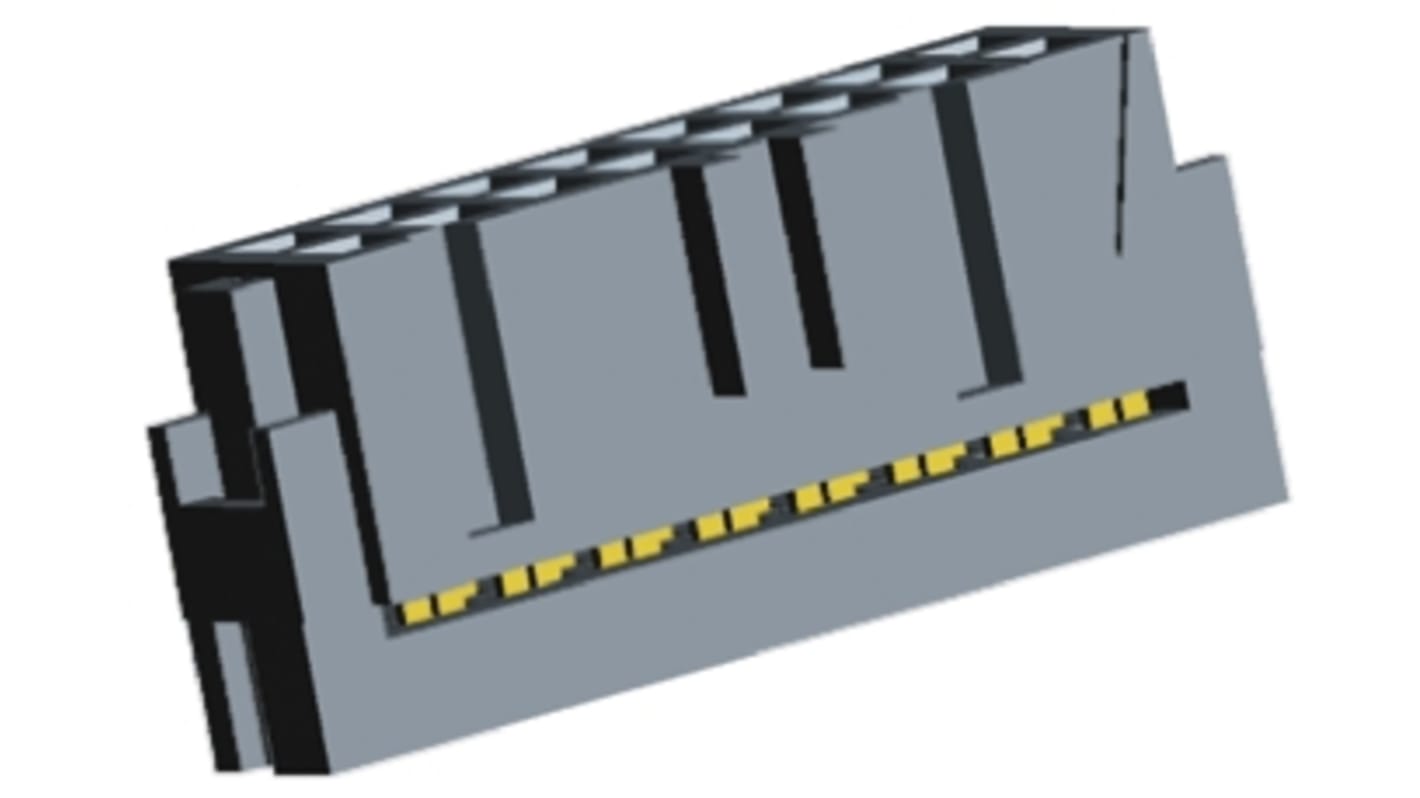 TE Connectivity 16-Way IDC Connector Socket Through Hole Mount, 2-Row