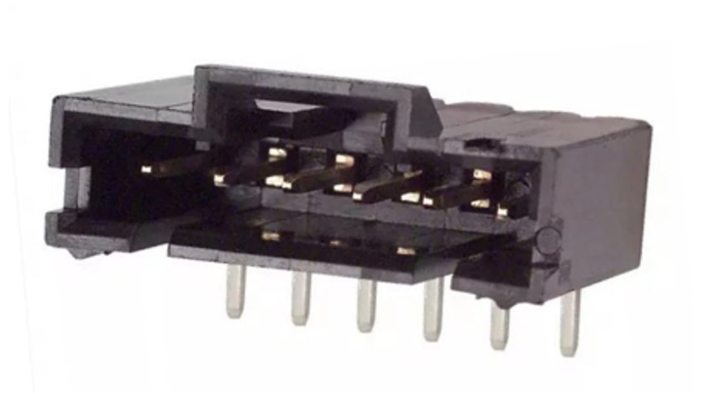 Wtyk PCB 6-pinowe raster: 2.54mm -rzędowe TE Connectivity Przewlekany 3.0A