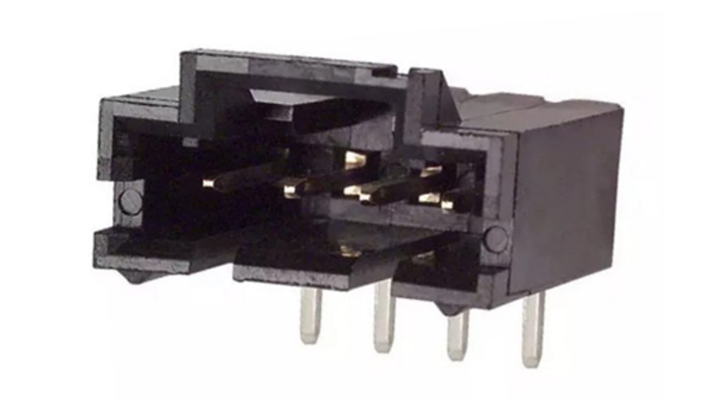 Wtyk PCB 4-pinowe raster: 2.54mm -rzędowe TE Connectivity Przepust 3.0A
