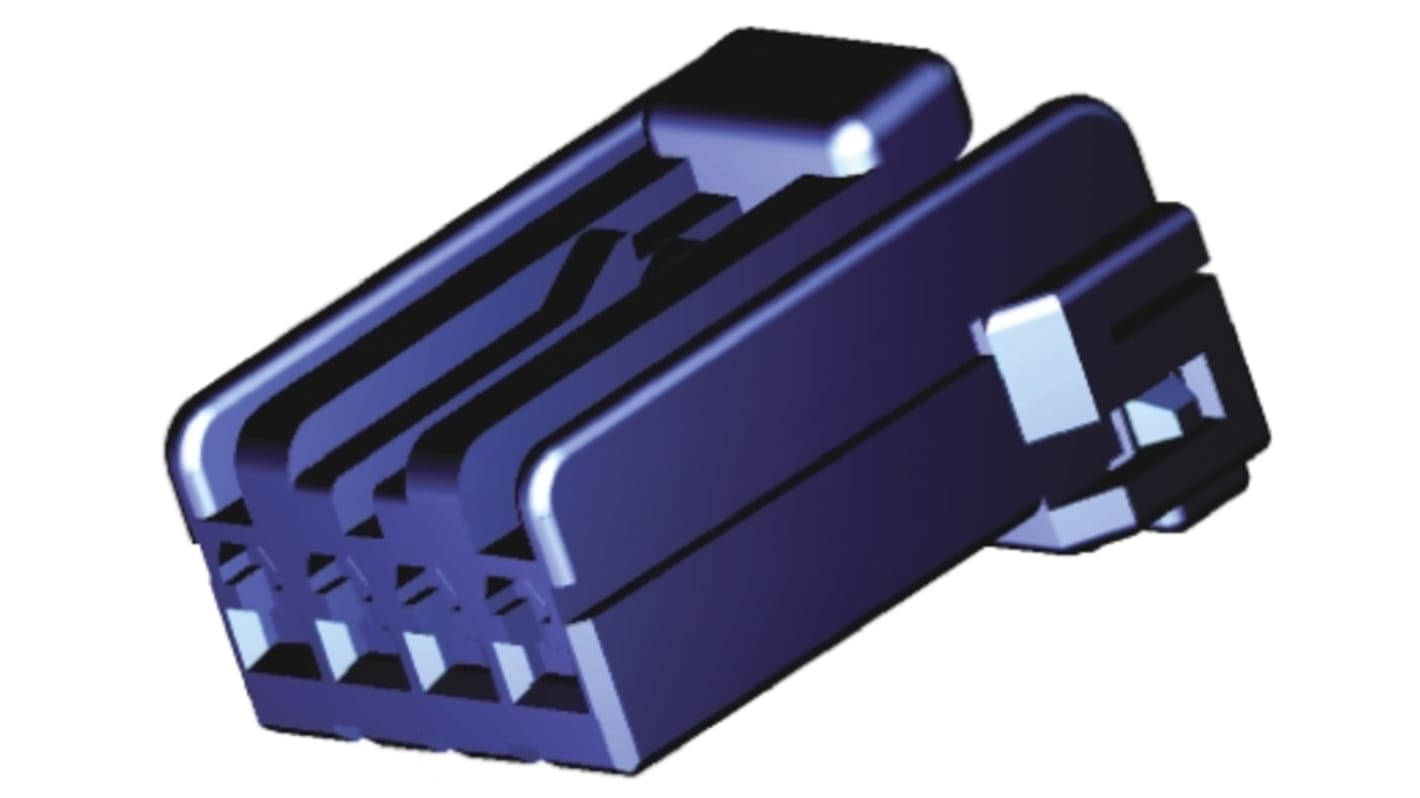 Corpo connettore automotive TE Connectivity Maschio, 4 vie, 1 fila, passo 3.5mm