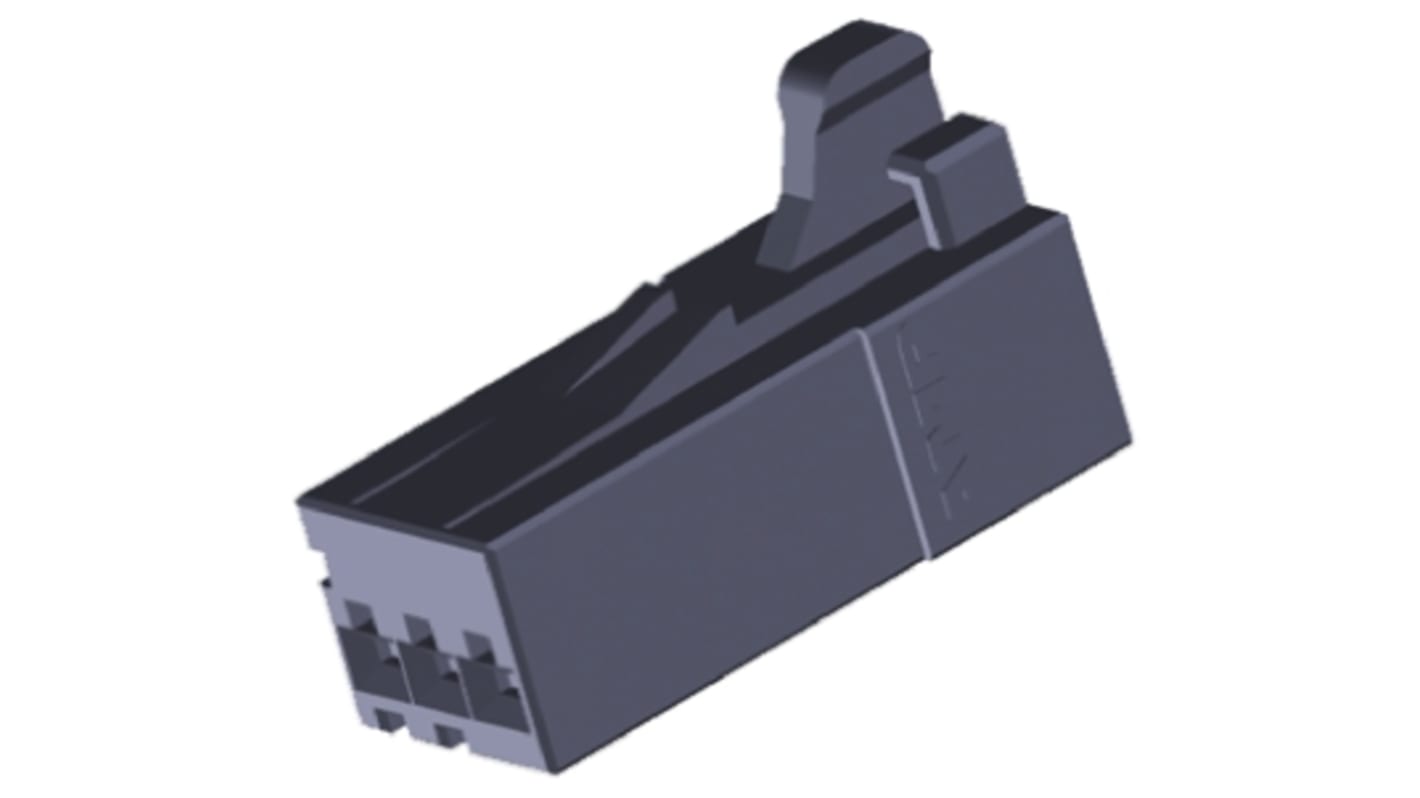 TE Connectivity, Dynamic 2000 Female Connector Housing, 2.5mm Pitch, 3 Way, 1 Row