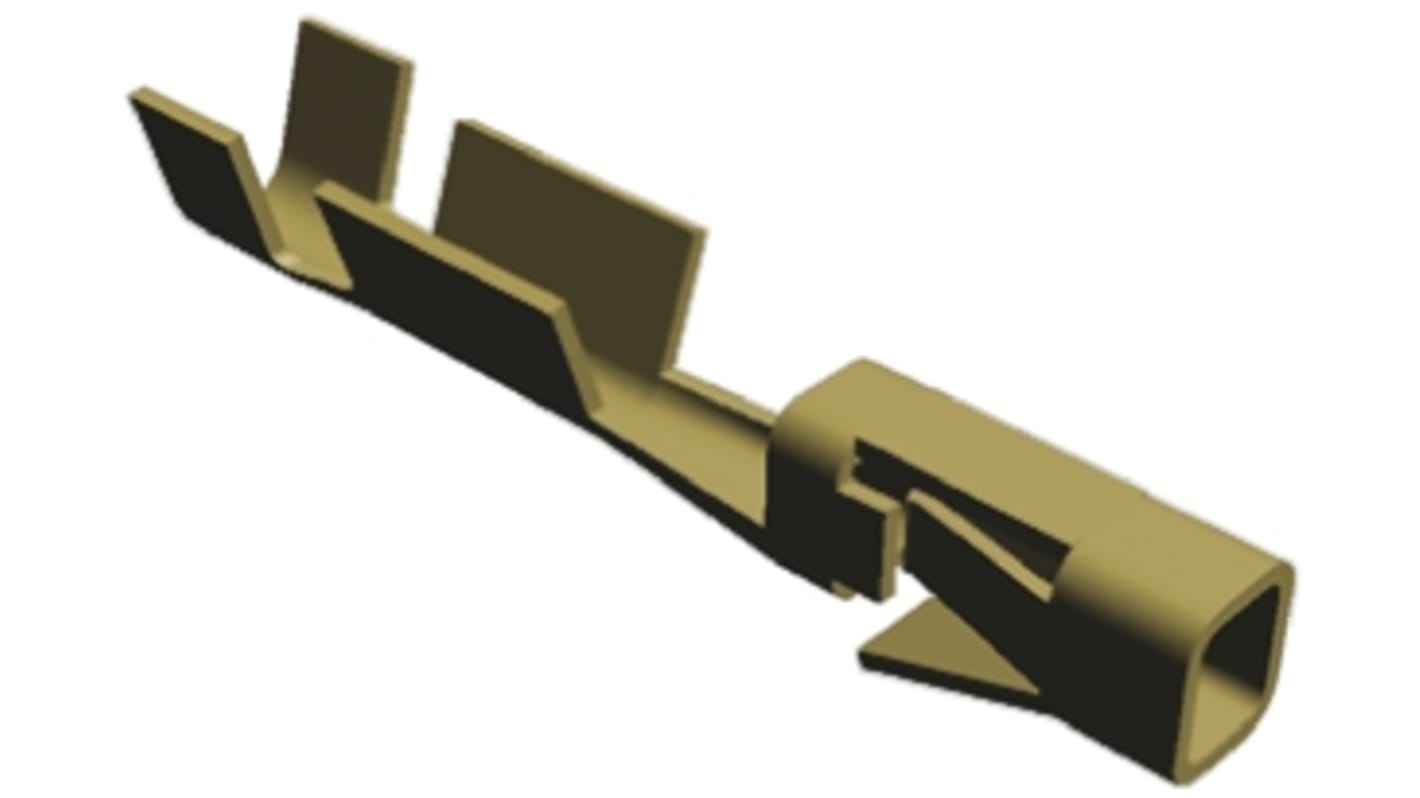 TE Connectivity AMPMODU MOD IV Crimp-Anschlussklemme für AMPMODU MOD IV-Steckverbindergehäuse, Buchse, 0.1mm² / 0.4mm²,