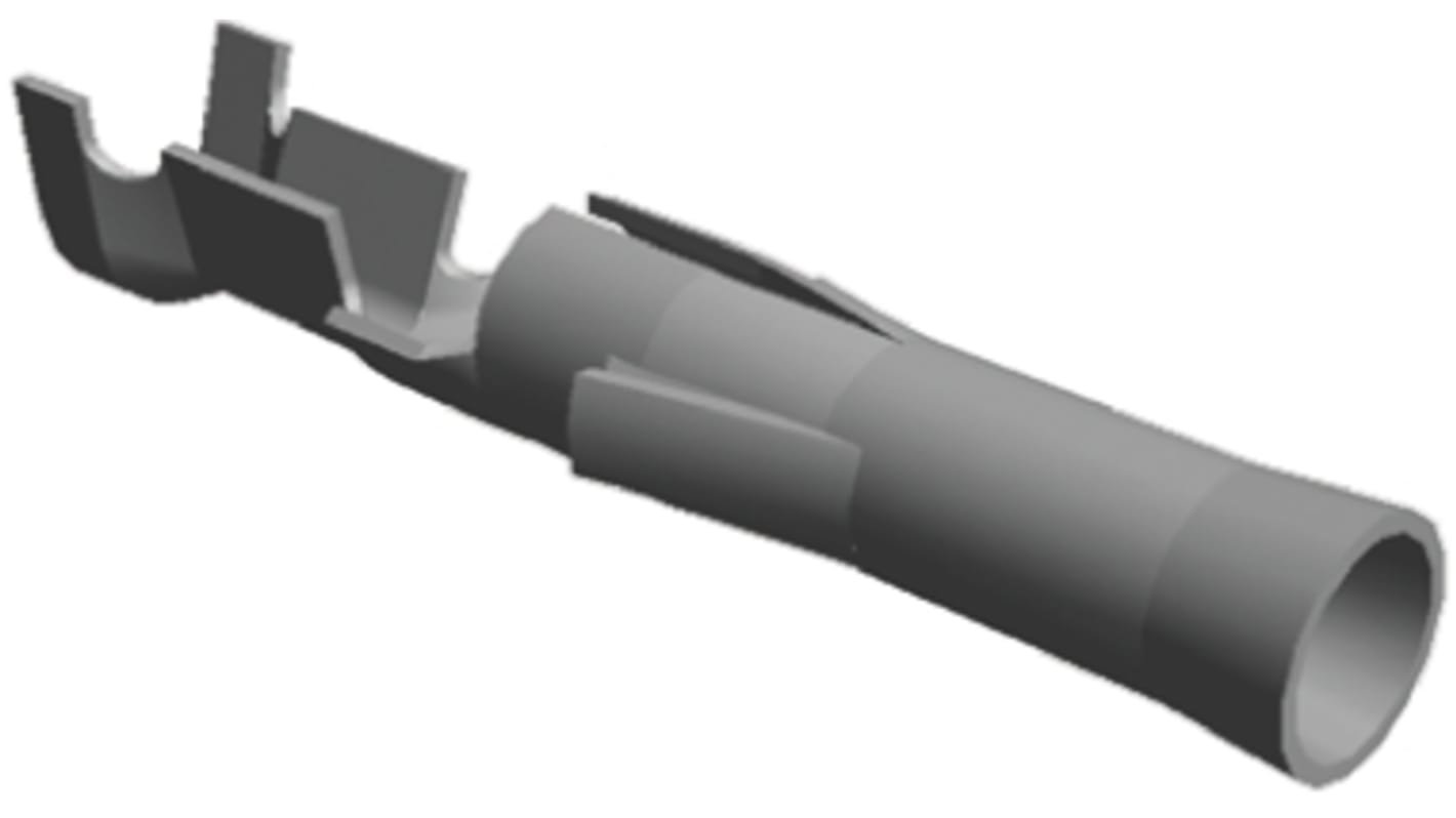 TE Connectivity .093 Commercial Series Female Crimp Terminal, 24AWG Min, 18AWG Max