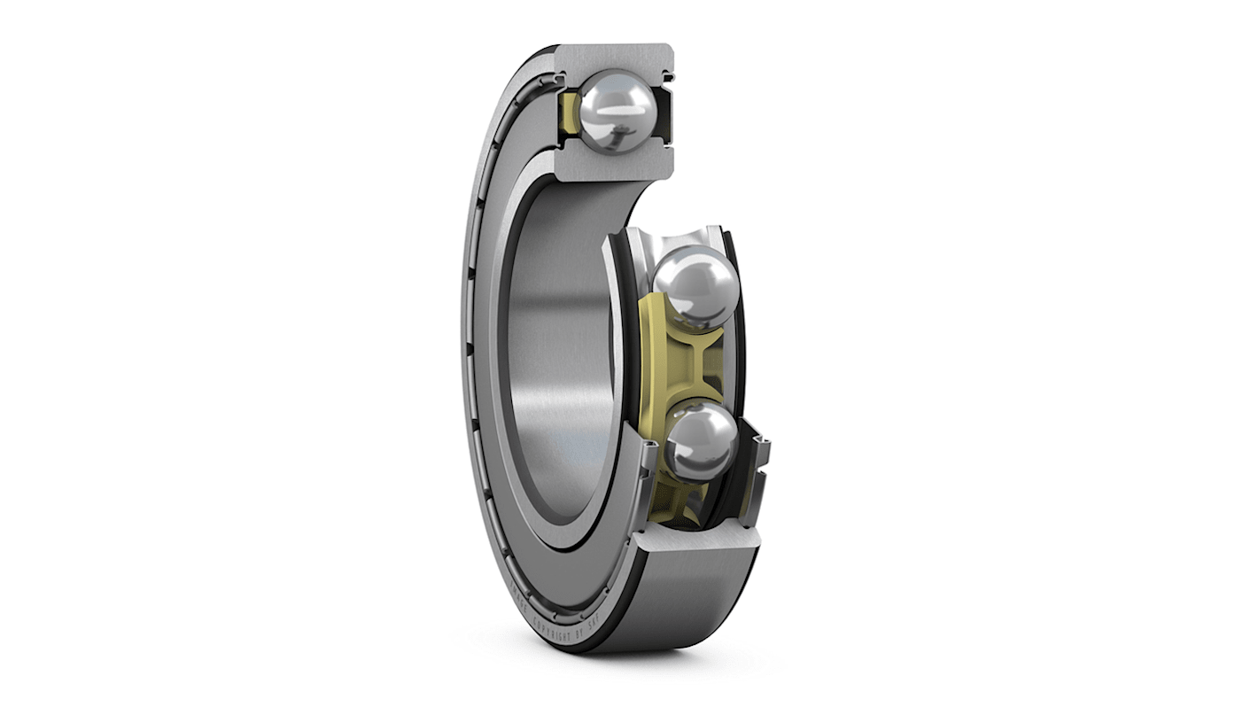 Roulement à billes à gorge profonde à une rangée SKF, ø int. 9mm, ø ext. 26mm, larg. 8mm