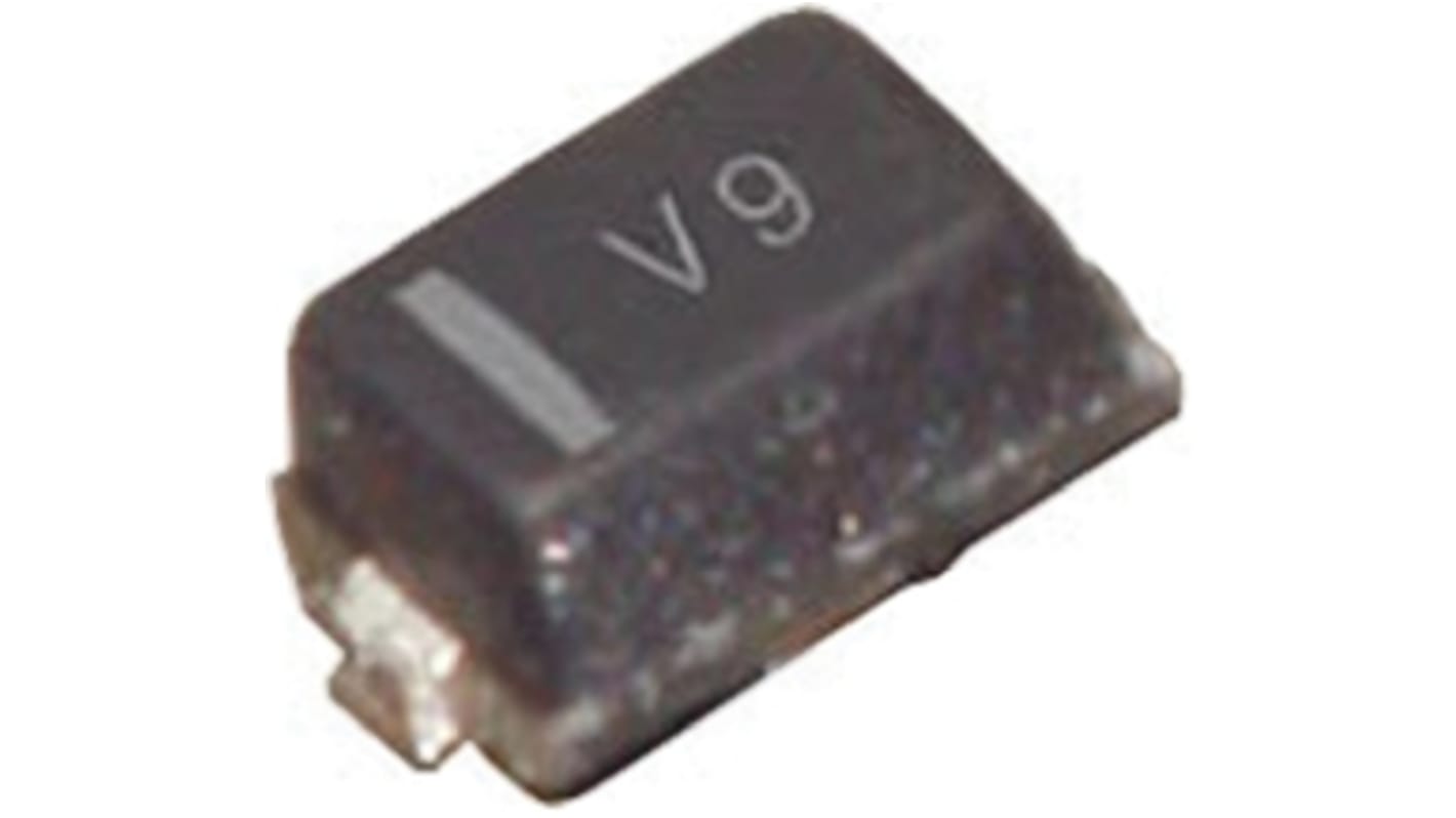 Diode TVS Unidirectionnel, claq. 4.8V, 9V SOD-923, 2 broches, dissip. 0.15W
