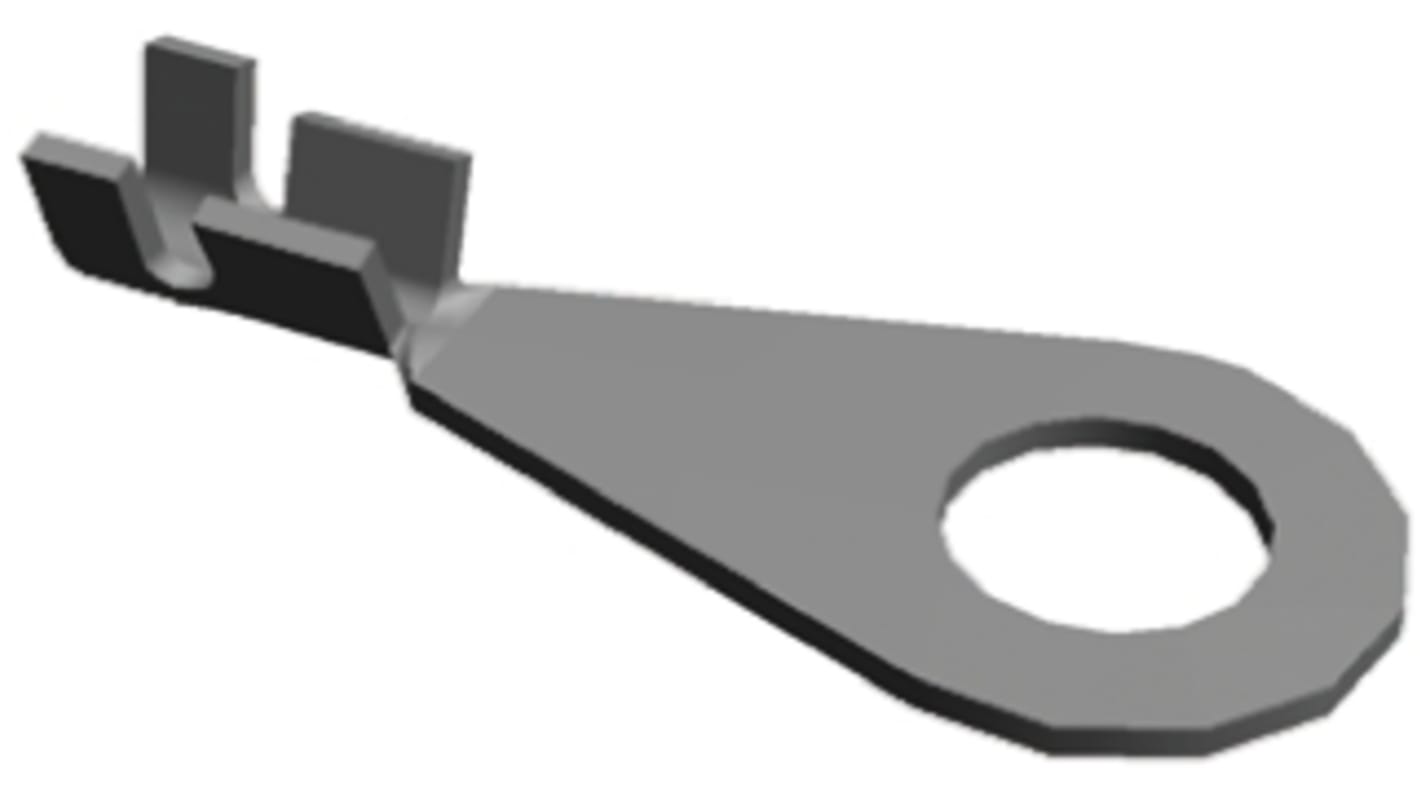 TE Connectivity Insulated Ring Terminal, 6.5mm Stud Size, 1mm² to 2.5mm² Wire Size