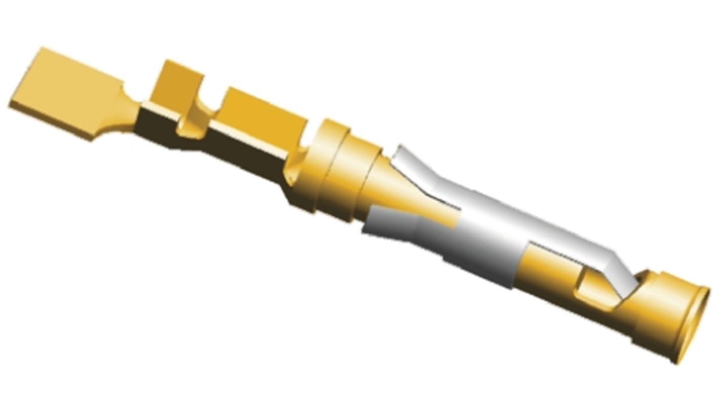 TE Connectivity Female Crimp Circular Connector Contact, Contact Size 16, Wire Size 24 → 20 AWG