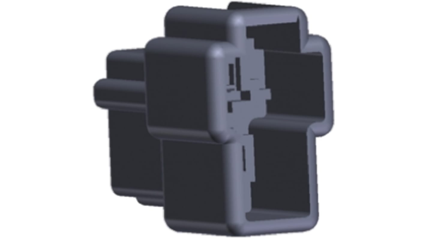 新作商品 2極, コネクタハウジング Connectivity TE FASTON 黒 .250, その他