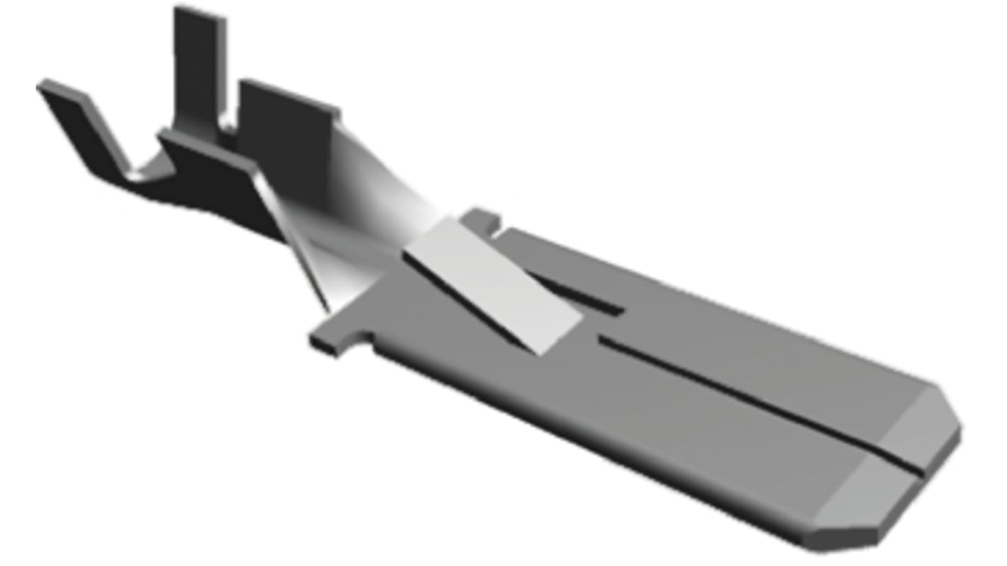 Krimpovací zásuvka, řada: FASTIN-FASTON .250, Samec, max. AWG: 14AWG, min. AWG: 18AWG, 0.75mm² - 2.27mm², 6.35 x 0.81mm