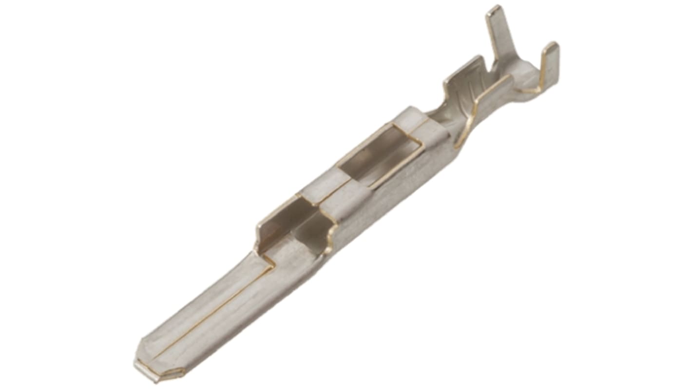 TE Connectivity Multi-Interlock Mark II Series Male Crimp Terminal, 22AWG Min, 18AWG Max