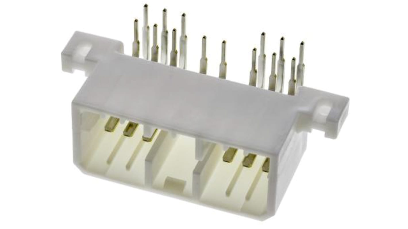 Connettore automotive TE Connectivity, Femmina, 26 vie, 2 file, Montaggio con foro passante