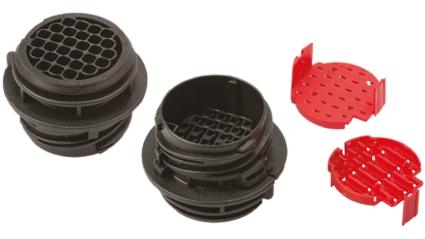 TE Connectivity Automotive Connector Plug Black Cable Mount 29 Way 282454-1