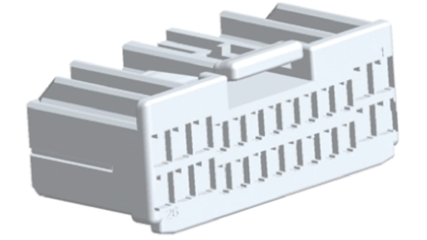 Connettore automotive TE Connectivity, Maschio, 26 vie, 2 file