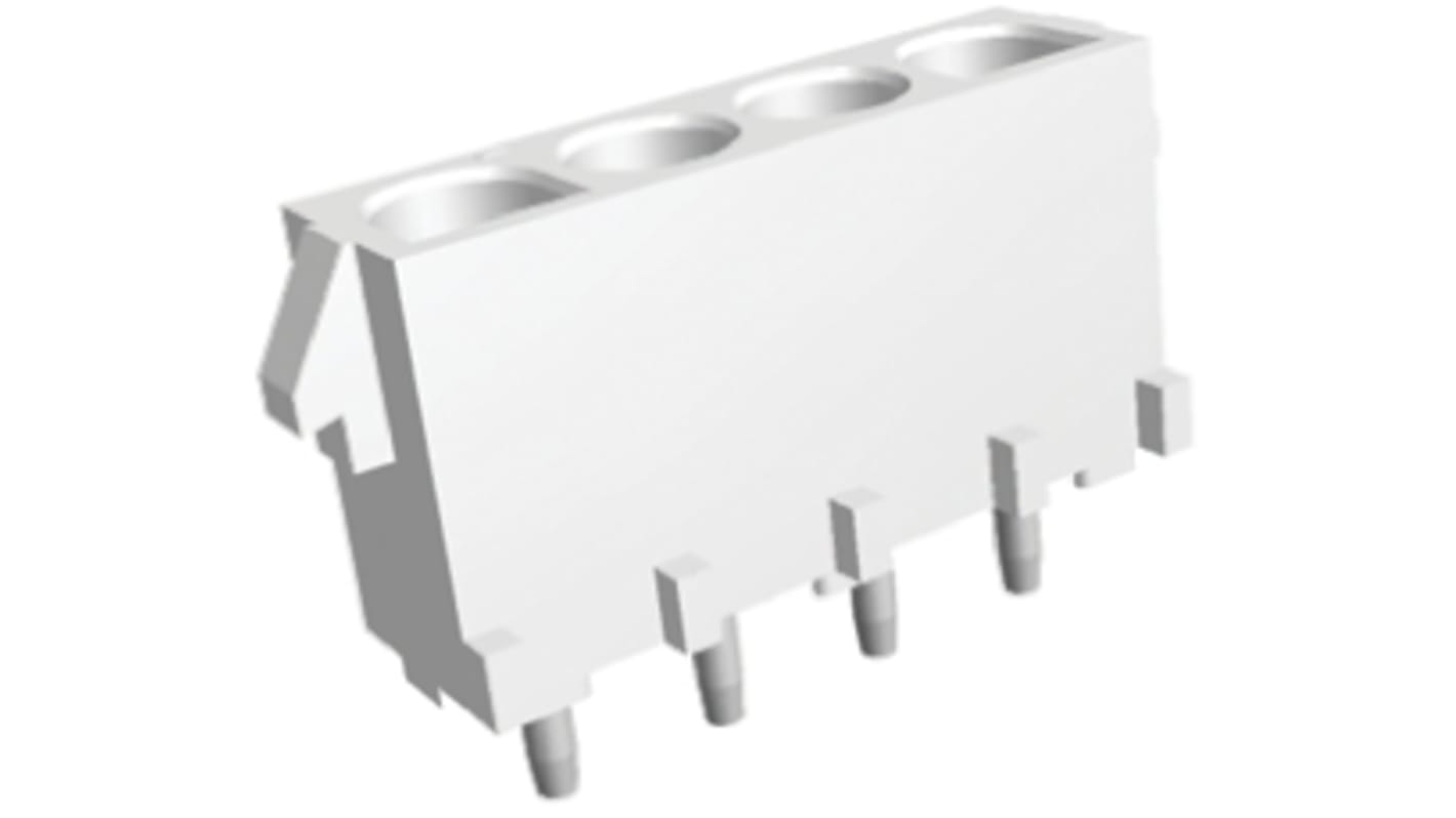 TE Connectivity Universal MATE-N-LOK Leiterplattenbuchse Gerade 3-polig, Raster 6.35mm