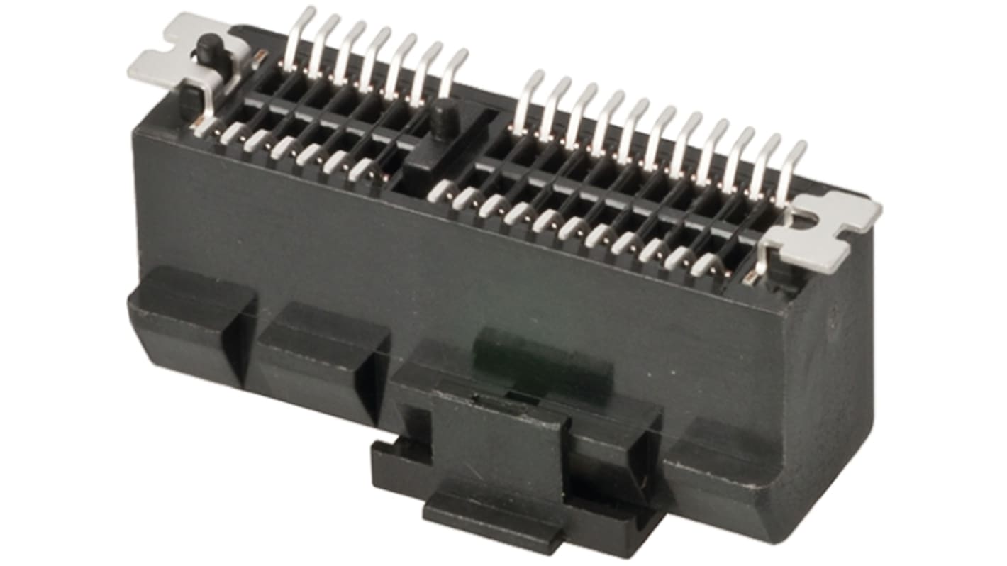 Amphenol ICC 36 Way PCI Memory Card Connector With Solder Termination