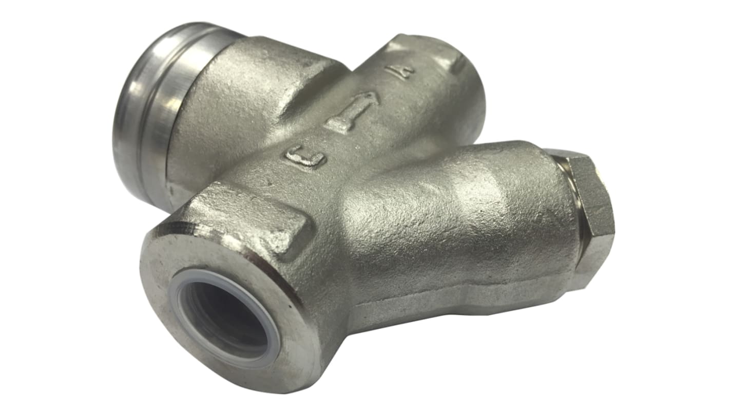 RS PRO 42 bar Carbon Steel Thermodynamic Steam Trap, 1/2 in BSP Female