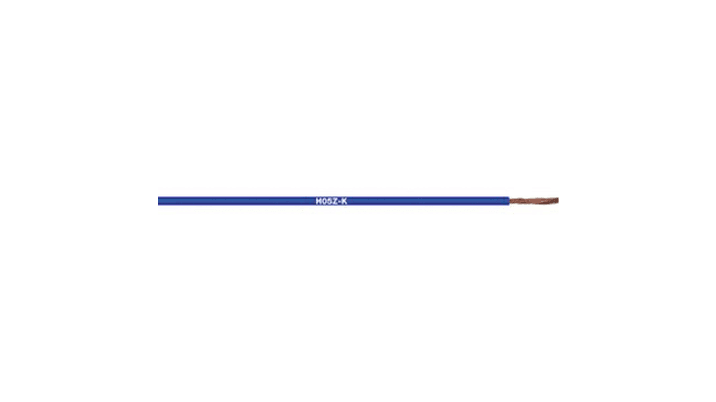 Lapp ÖLFLEX® H07Z-K 90° Series Black 1.5 mm² Hook Up Wire, 15 AWG, 100m, 4726011