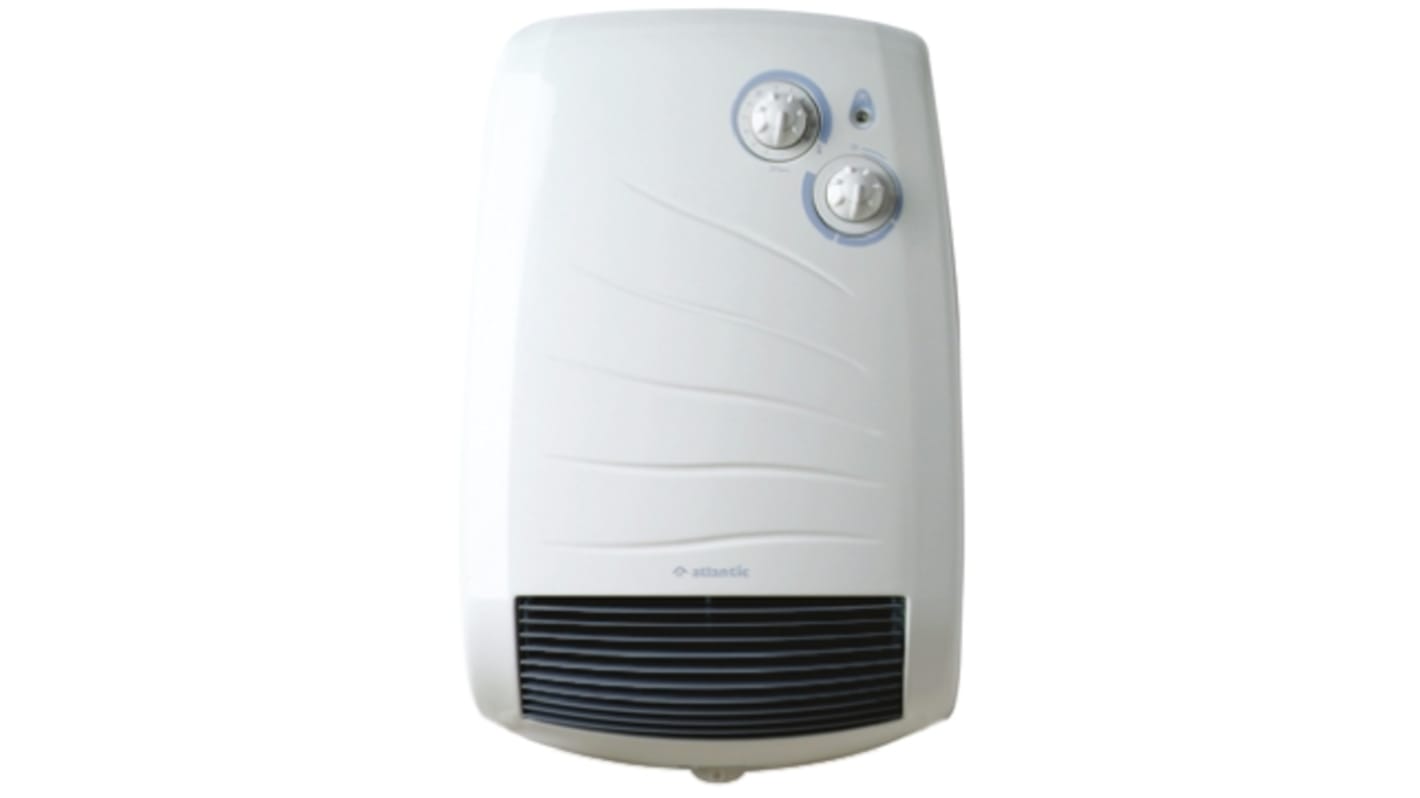 Atlantic 1.8kW Fan Downflow Fan Heater, Wall Mounted
